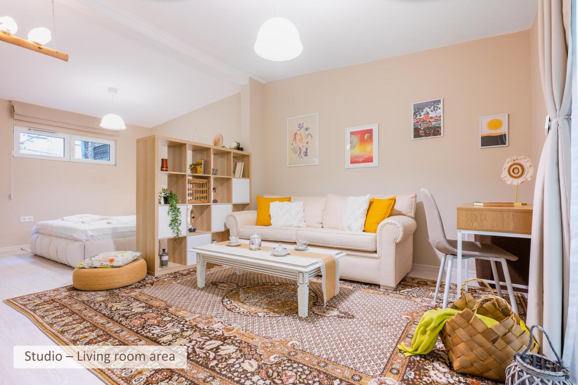 Super Central Stylish Suite & Studio With Shared Terrace By Flat Mаnager Sofia Exteriör bild